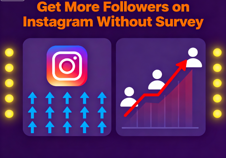 Get More Followers on Instagram Without Survey