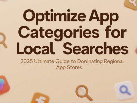 ​optimizing app categories for local searches​