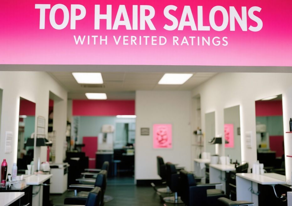salons with verified ratings