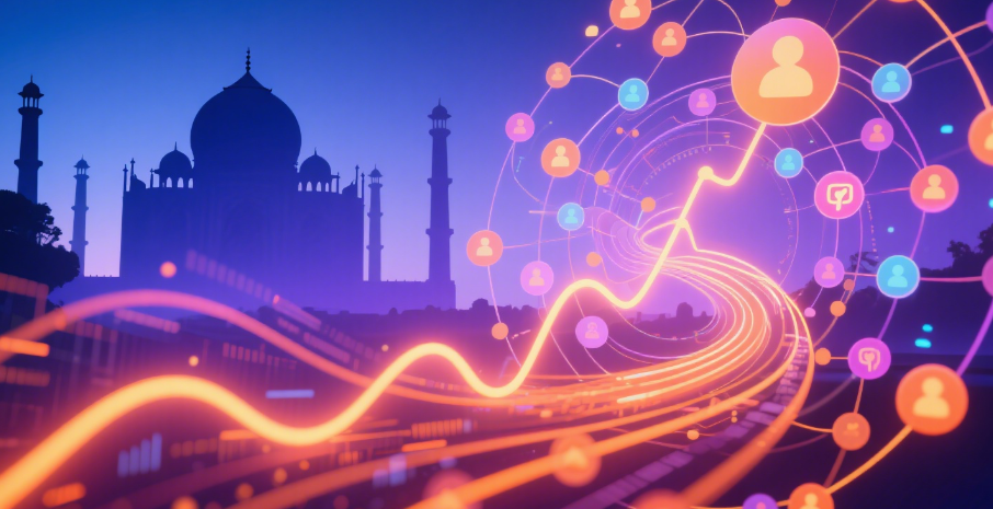 follower growth hacking India