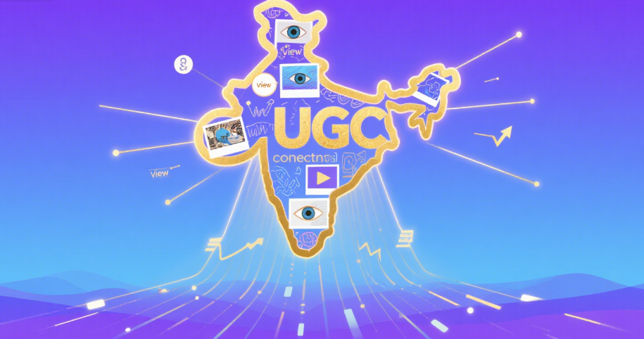 UGC-driven view increase India UGC-driven view increase India
