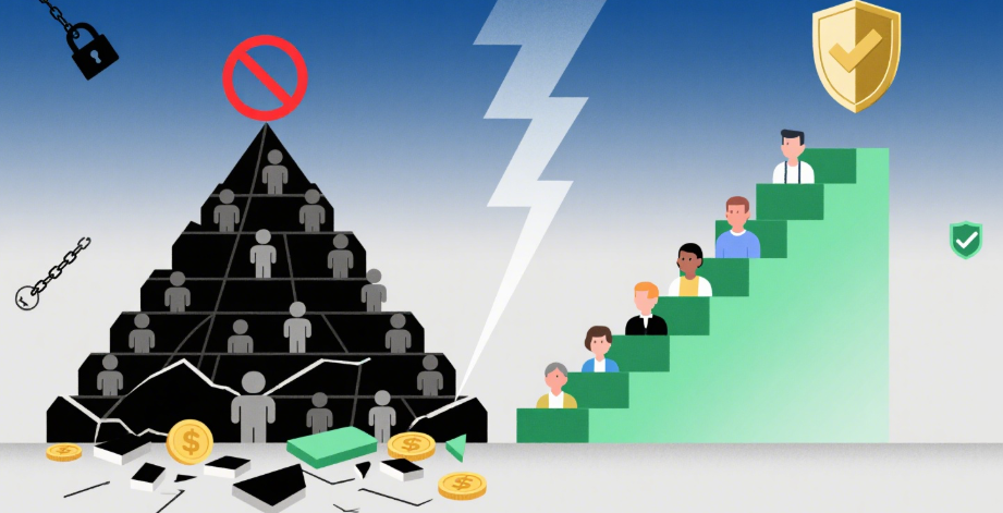 follower pyramid scheme India​