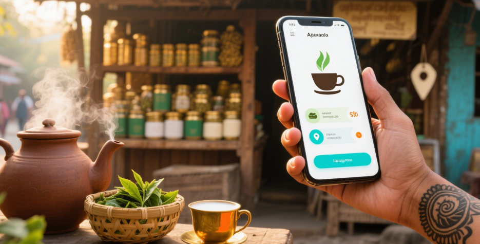 Guwahati tea stall app