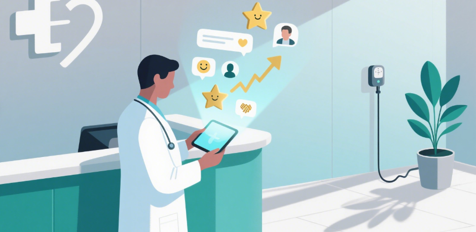 Healthcare clinic comment management