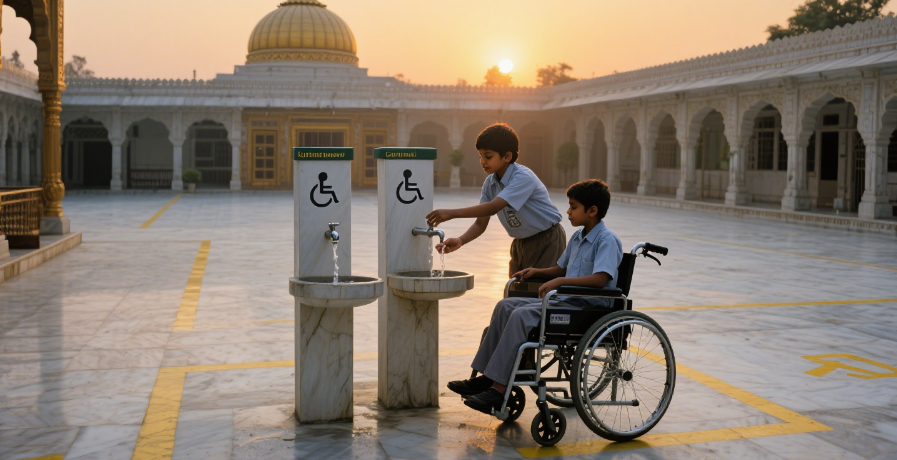 Amritsar Gurudwara GMB accessibility info
