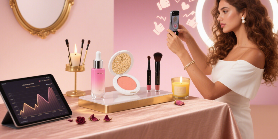 Beauty product likes strategy