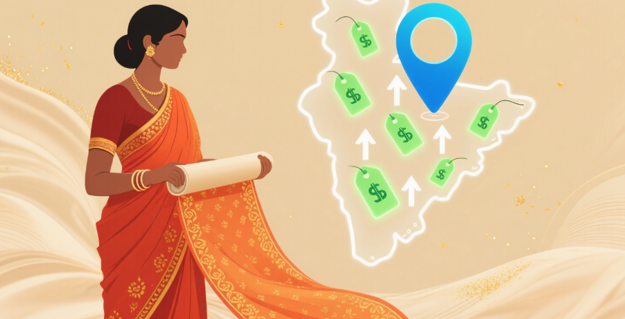 ​Mysuru silk saree shop GMB price range setup