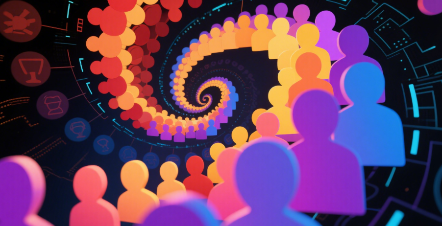 ​follower growth with UGC