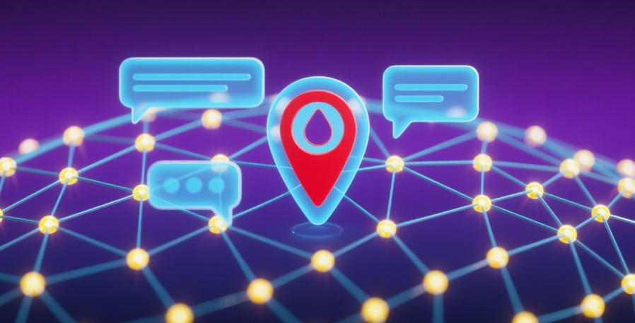 geo-tagged content comments