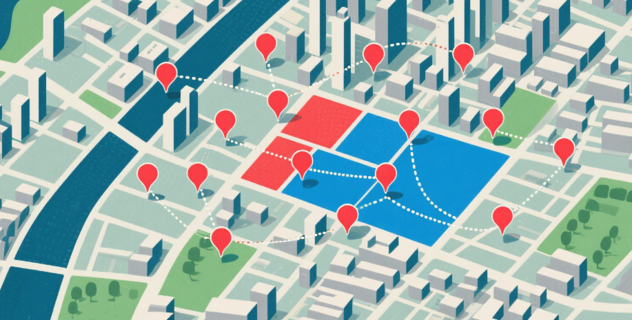 Geo-tagged content views