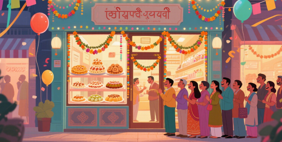Asansol sweet shop GMB holiday hours