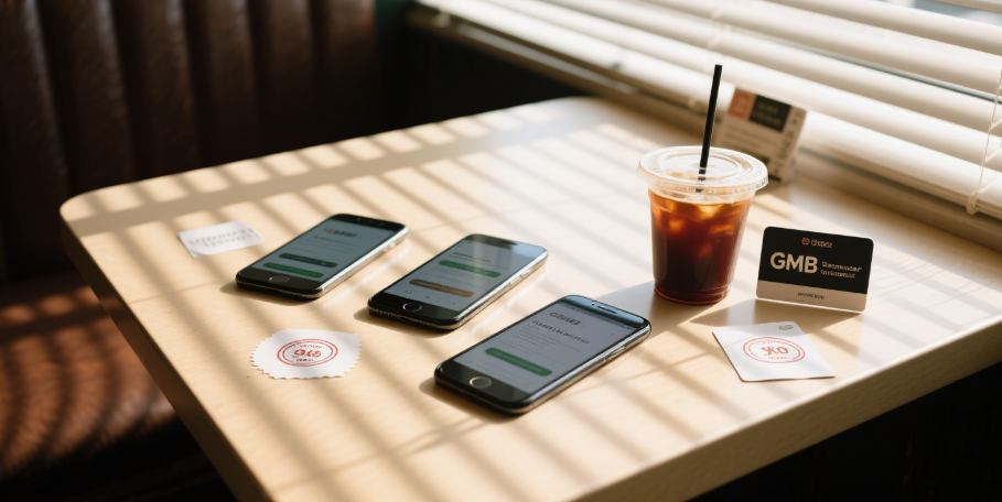 Siliguri coffee shop GMB loyalty program promo