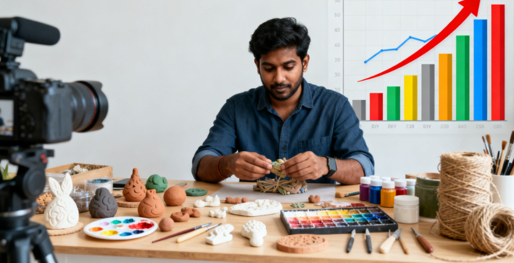 follower growth through DIY tutorials