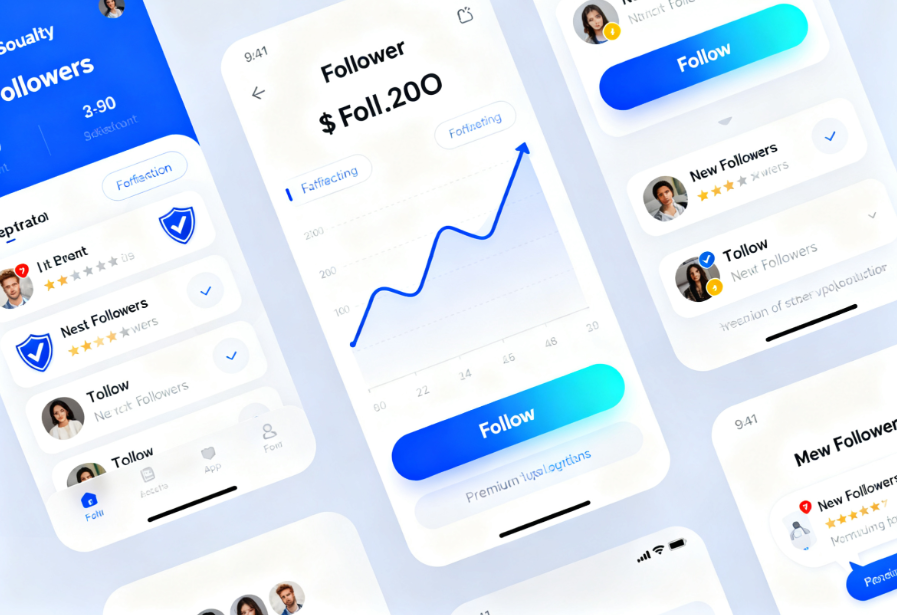 High-Quality Social Media Followers App