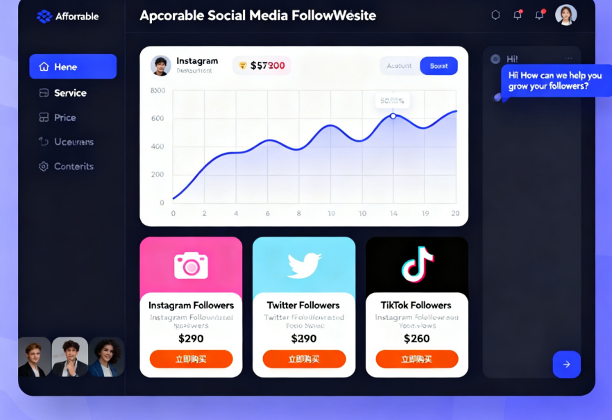 Affordable Social Media Followers Website